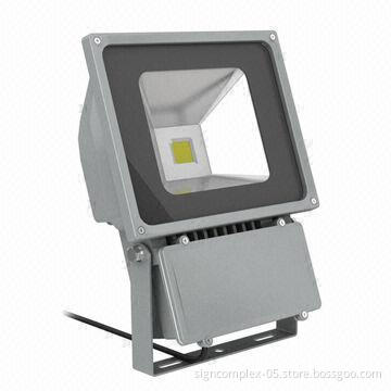 70W LED Floodlights with 60% Energy-saving and Over 30,000 Hours Lifespan